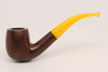 Butz Choquin - BC Bent Billiard - Briar Smoking Pipe with fitted case BZ01