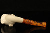 Bulldog Block Meerschaum Pipe with fitted case 14165