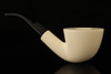 Dublin Block Meerschaum Pipe Carved by Tekin with fitted case 14175