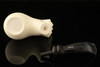 IMP Meerschaum Pipe - Reine - Hand Carved with fitted case i2339