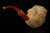 Deluxe Bacchus Meerschaum Pipe by I. Baglan with custom case 14220