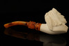 Big Chief Block Meerschaum Pipe with fitted case 14248