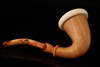 Calabash Meerschaum Pipe - Mahogany Wood comes with custom pocket case 14249