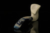 Freehand Hand Carved Block Meerschaum Pipe with pouch M1125