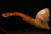 Grim Reaper Block Meerschaum Pipe with fitted case 14416