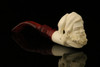 Santa Claus Meerschaum Cigarette Holder by Cevher with fitted case M1160