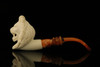 Lion Meerschaum Cigarette Holder with fitted case M1210