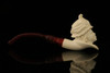 Victorian Lady Meerschaum Cigarette Holder with fitted case M1215