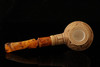 Autograph Series Carved Bear Meerschaum Pipe with fitted case 14462