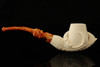 Eagle's Claw Block Meerschaum Pipe with fitted case 14469