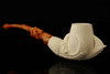 Eagle's Claw Block Meerschaum Pipe with fitted case 14469