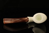 srv Premium - Freehand - Block Meerschaum Pipe with custom case 14471