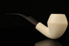 Rhodesian Block Meerschaum Pipe with fitted case 14525