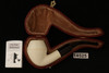 Rhodesian Block Meerschaum Pipe with fitted case 14525
