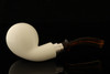 IMP Meerschaum Pipe - New Yorker - Hand Carved with pocket case i2361