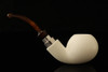 IMP Meerschaum Pipe - New Yorker - Hand Carved with pocket case i2361