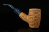 Autograph Series Basket Block Meerschaum Pipe with fitted case 14493