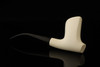 Self Sitter Block Meerschaum Pipe with fitted case 14575