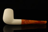 Lattice Billiard Block Meerschaum Pipe with fitted case 14573