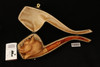 Pig Churchwarden Block Meerschaum Pipe with fitted case 14583