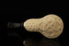 srv Premium - RC - Carved Volcano Reverse Calabash Meerschaum Pipe by Kenan with case 14597