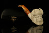 Big Chief Block Meerschaum Pipe with fitted case M1254