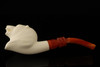 Autograph Series Beer Block Meerschaum Pipe with fitted case 14668