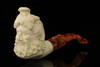 Bacchus Block Meerschaum Pipe with fitted case M1294