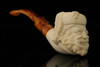 Pirate Block Meerschaum Pipe with fitted case M1300