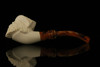 Pirate Block Meerschaum Pipe with fitted case M1300