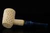 USN US Navy Emblem Block Meerschaum Pipe with fitted case 14677