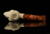 Lion Block Meerschaum Pipe with fitted case M1340