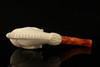 Deluxe Eagle's Claw Block Meerschaum Pipe with fitted case 14722