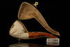 Pirate Block Meerschaum Pipe with fitted case M1368