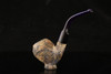 srv Premium - Sitting Apple - Block Meerschaum Pipe with custom case 14745