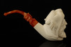 Hercules Block Meerschaum Pipe with fitted case 14763