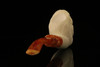 Lion Block Meerschaum Pipe with custom case M1448