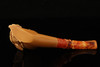 Owl Block Meerschaum Pipe with fitted case 14771