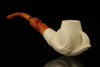 Eagle's Claw Block Meerschaum Pipe with fitted case M1477