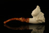 Pirate Block Meerschaum Pipe with fitted case M1500