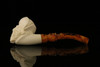 Pirate Block Meerschaum Pipe with fitted case M1500