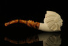 Big Chief Block Meerschaum Pipe with fitted case M1502