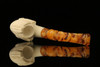 Big Chief Block Meerschaum Pipe with fitted case M1502