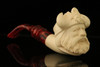 Viking Block Meerschaum Pipe with fitted case M1507