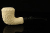 srv Premium Deluxe Carved Meerschaum Pipe with fitted case 14843