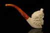 Victorian Lady Block Meerschaum Pipe with custom case M1544