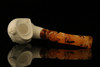 Pirate Block Meerschaum Pipe with fitted case M1579