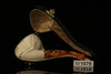 Pirate Block Meerschaum Pipe with fitted case M1579