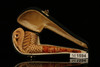 Cobra Block Meerschaum Pipe with custom case M1594