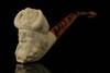 Viking Block Meerschaum Pipe with fitted case M1653